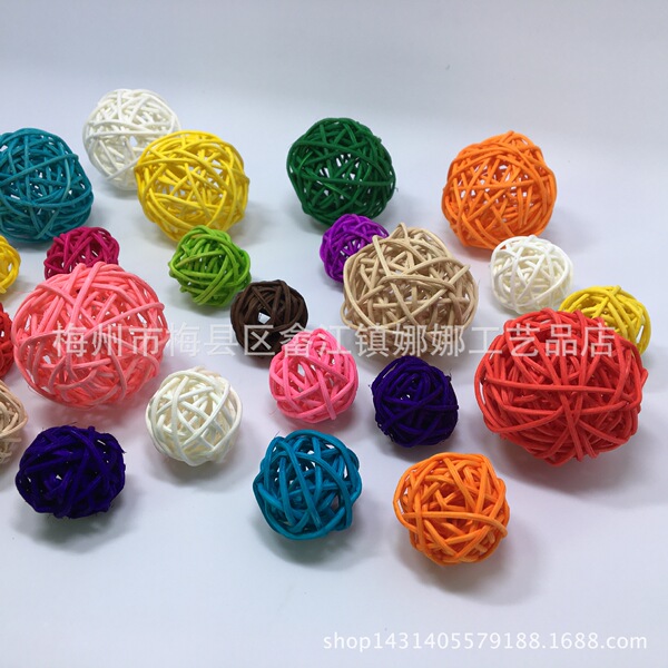 3cm/cm of rattan ball aromatherapy with rattan ball color vine ball…