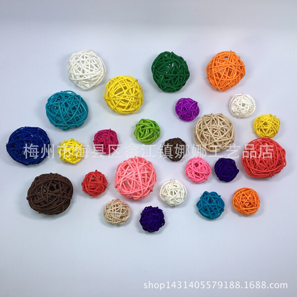 3cm/cm of rattan ball aromatherapy with rattan ball color vine ball…