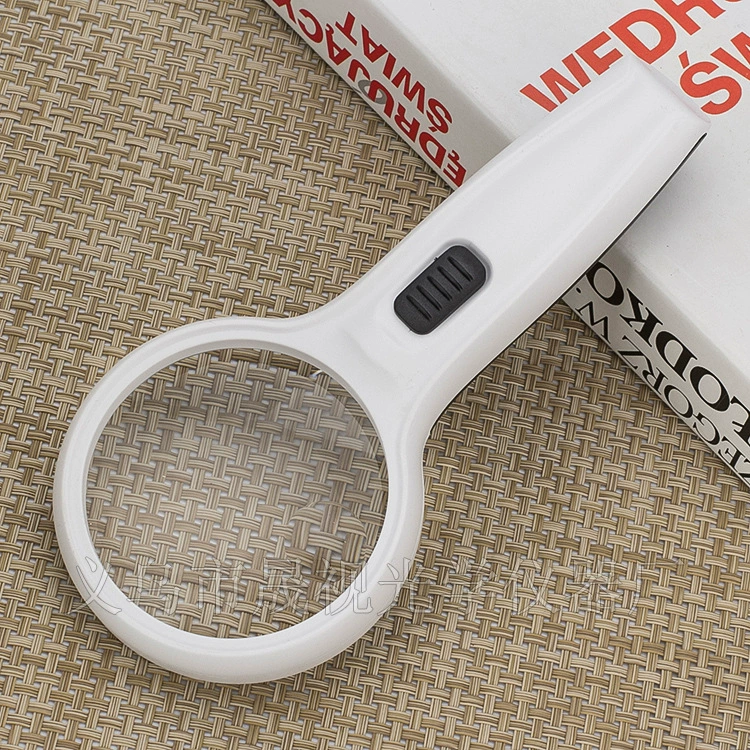 Оптовая Продажа с фабрики 3LED лампа двухслойная Оптическая лупа с большим увеличением ручное чтение газет коллекция идентификация антиквариат