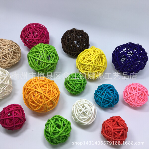 3cm/cm of rattan ball aromatherapy with rattan ball color vine ball…