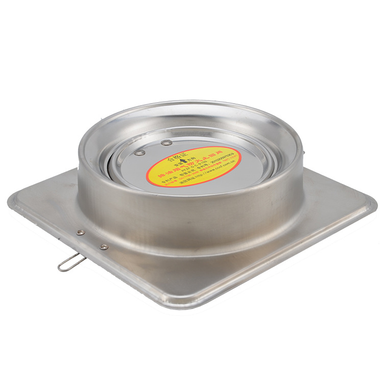 厂家直发150不锈钢公共厨房油烟机防烟宝止逆阀止回阀烟道止回阀