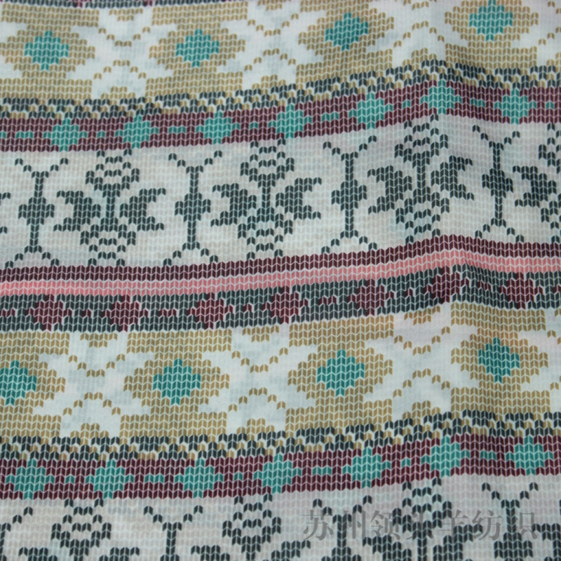 专业大量可批发涤塔夫印花面料 涤纶正品面料 礼品包装布料