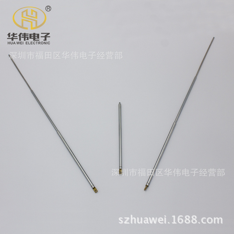 伸缩拉杆天线2974-3铣扁.上外牙手机天线 导航仪伸缩拉杆天线