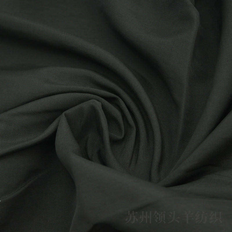 现货批发印花涤纶涤丝纺布料 购物袋羽绒服服装背包涤纶面料