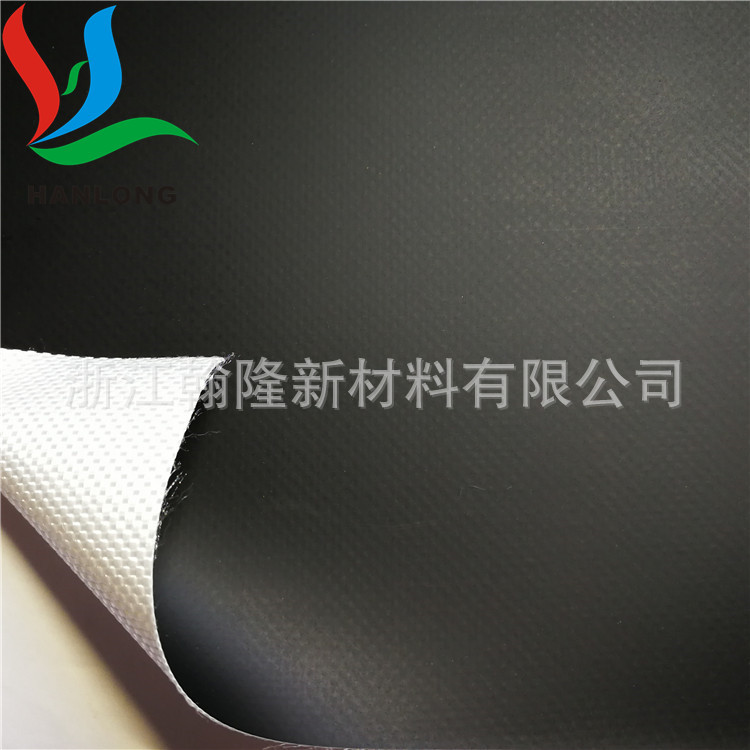 1000D单面贴合涤纶涂亮面PVC包装袋面料