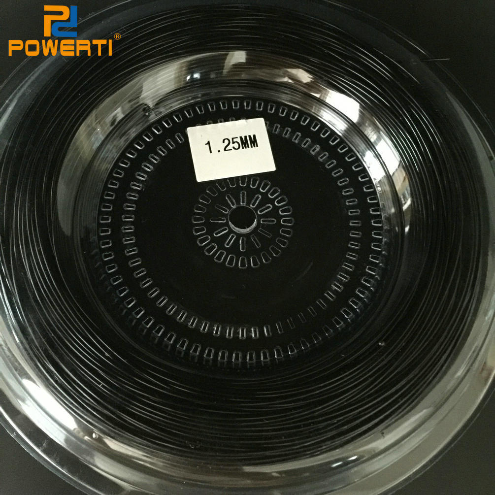 라벨이 없는 1.25mm-검정색