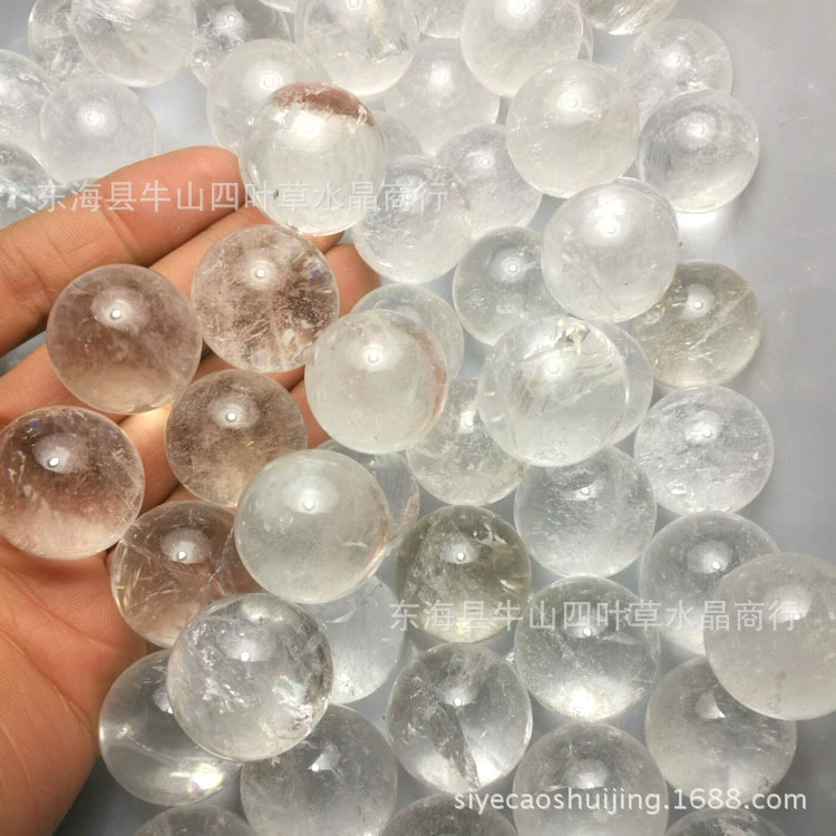 White white crystal, diameter 12-50mm, 50mm, (Cross-border trading)