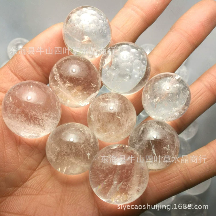 White white crystal, diameter 12-50mm, 50mm, (Cross-border trading)