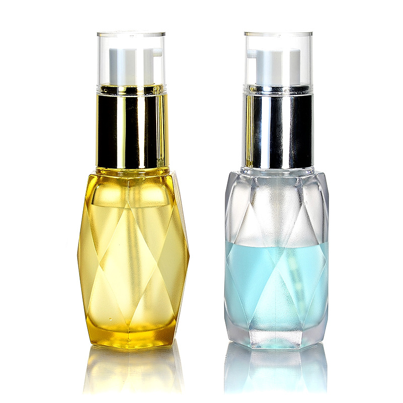 厂供30ml精华瓶 厚底厚壁PETG塑料瓶化妆品肌底原液粉底分装泵瓶