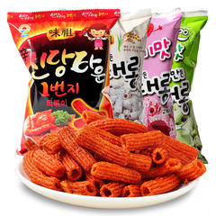 Origin of Korean Imported Chon-Jok-Tang Fried Rice Cakes 110g Fried Rice Snack Office Puffed Spicy Snack