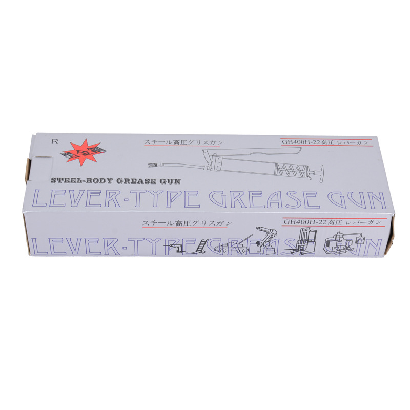 Fabricante de apoyo 400cc Negro Diamante pistola grasa alta presión manual tipo varilla engrasador gran capacidad