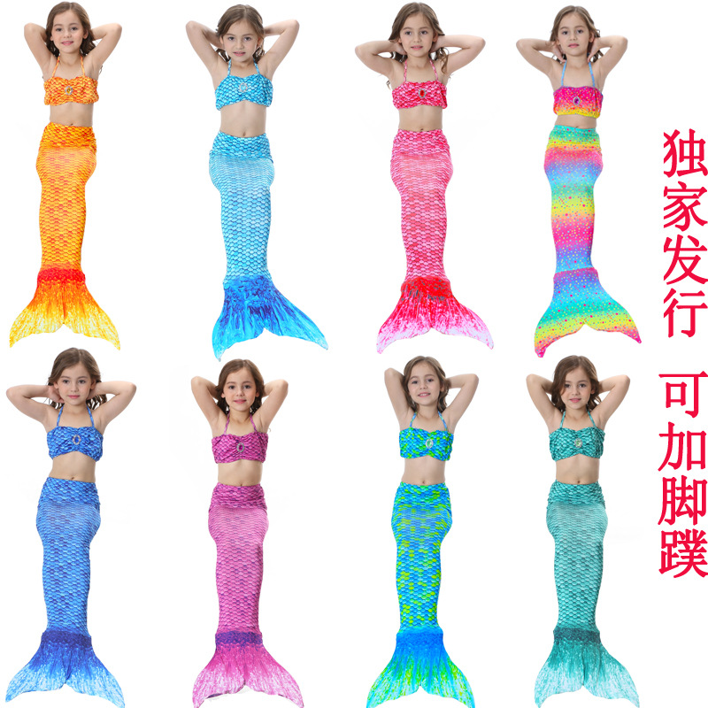 Ghnatygren Детский купальник, крой «рыбий хвост»