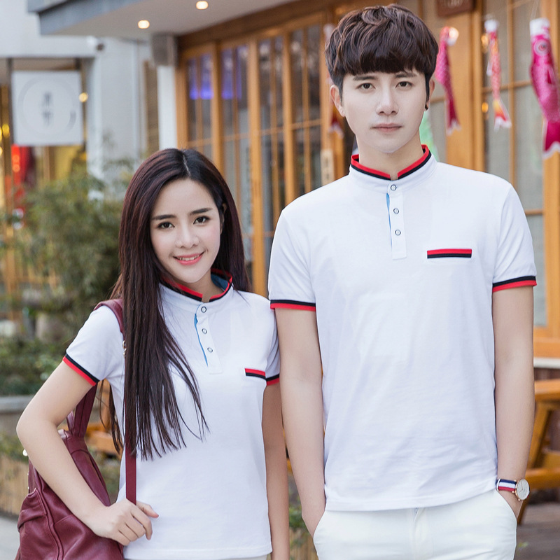 polo衫定 制广告衫翻领短袖工作服订 做工衣定 做t恤文化衫印图案