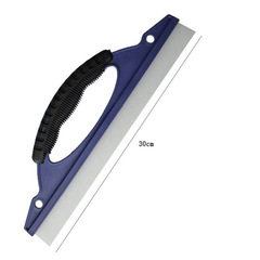 Factory direct sales D-shaped water scraper car cleaning tool 30.5*10CM one-word wiper blade car water scraper
