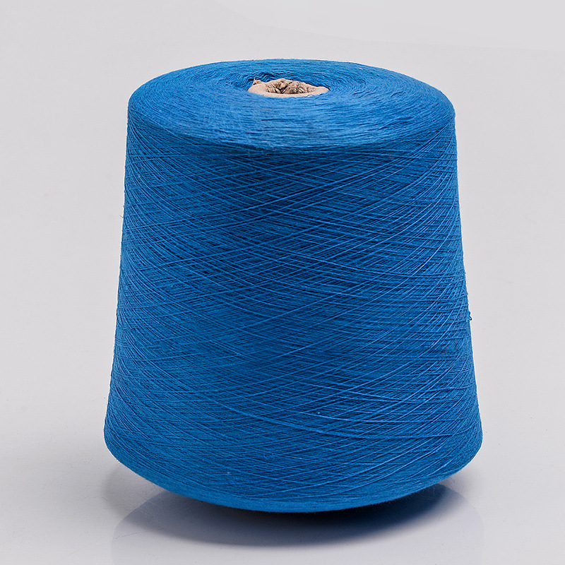 原材料色纺21支32支孔兰【好货源】环锭纺再生涤纶针织机织织带布