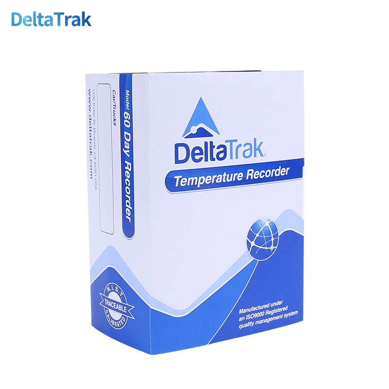 США DeltaTrak термометр рекордер рефрижератор контейнер для пищевых продуктов одноразовый инструмент для регистрации температуры