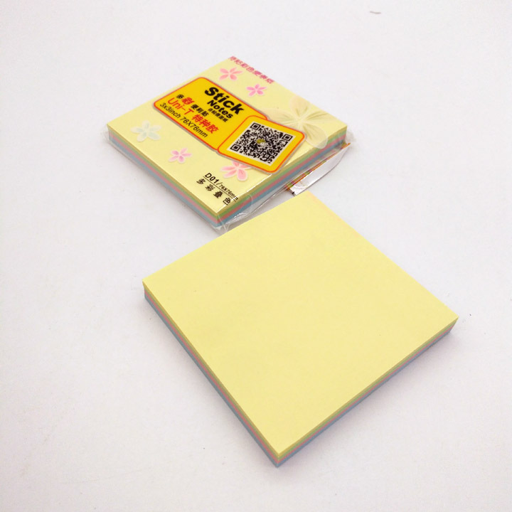 C1233 3X3 nota adhesiva nota n veces nota adhesiva nota pequeño cuaderno creativo Yiwu 2 yuanes image 5