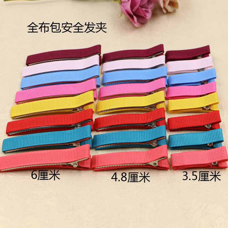 diy Korean style hair accessories material 20 colors 4.8 3.5 handmade full cloth bag safety hair clip side clip hairpin diy Korean style hair accessories material 20 colors 4.8 3.5 handmade full cloth bag safety hair clip side clip hairpin