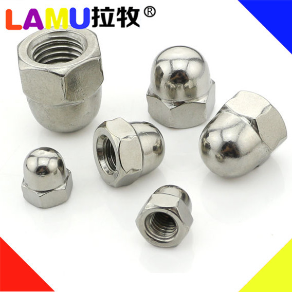 盖型螺母 不锈钢螺母 304不锈钢盖型螺帽装饰螺母 厂家批发M3.5