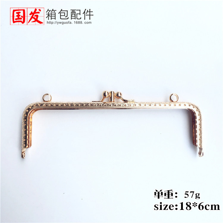 Spot 12CM 18CM bisagra cuadrada de tres cuadrados tres doblajes oro oro doble oro bronce oro ligero clásico