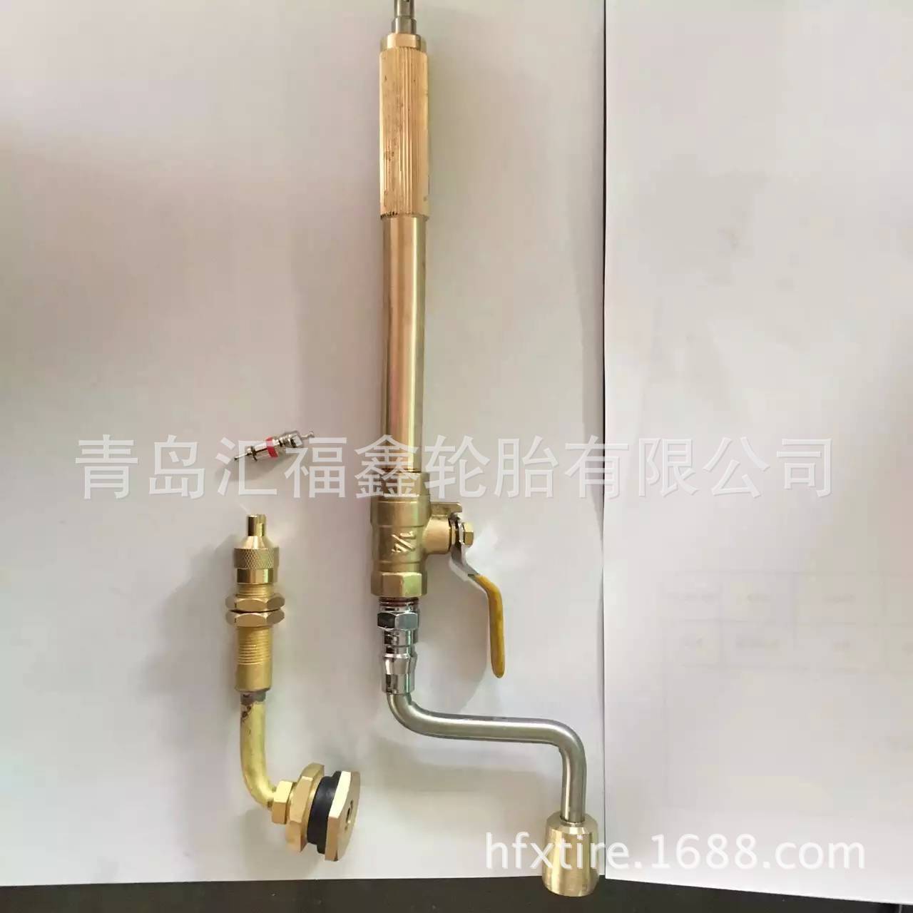 供应14.00R25 16.00R25 29.5R25充气杆可配压力表气门嘴气门芯