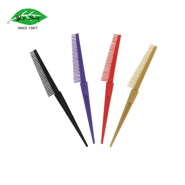 Yesheng завод прямой пластиковый мини-Острый хвост гребень катушка форма гребень конус тонкий зуб гребень для волос