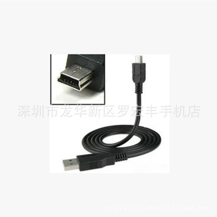 Оптовая продажа мини-витой кабель данных V3 мини USB кабель 5P MINI медный кабель MP3/4 зарядный кабель
