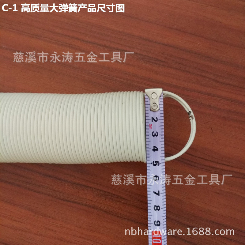 源头厂家直供金属大弹簧 钢丝 栅栏配件 喷漆处理量大价优现货