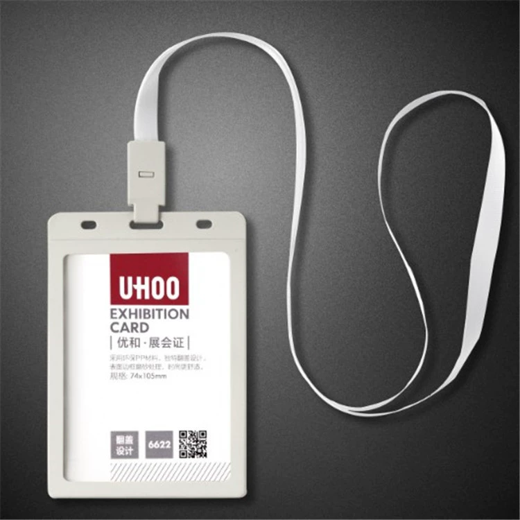Big work card holder, badge, strap
