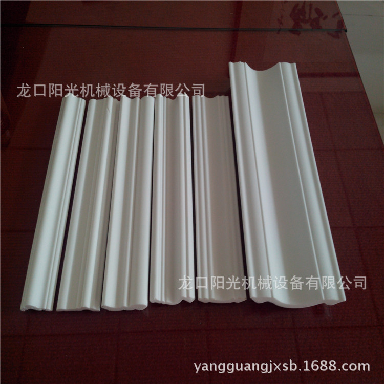 PS发泡仿石膏装饰线条生产线 室内装修聚苯乙烯装饰线条机