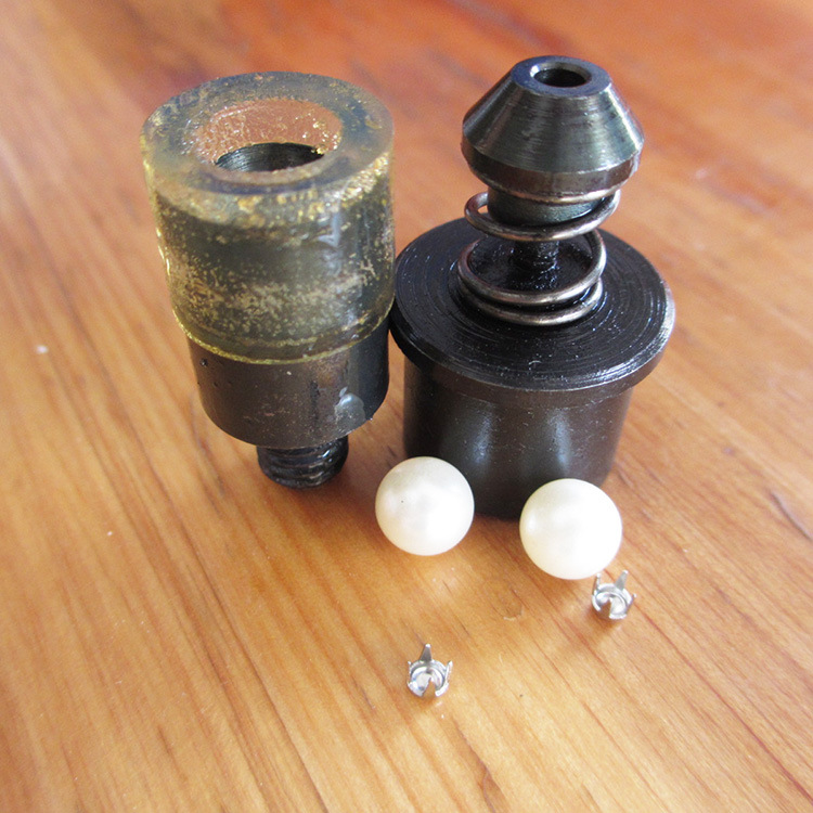 珍珠铆钉手压机安装工具鞋面珍珠珠子安装模具珍珠爪钉手压模