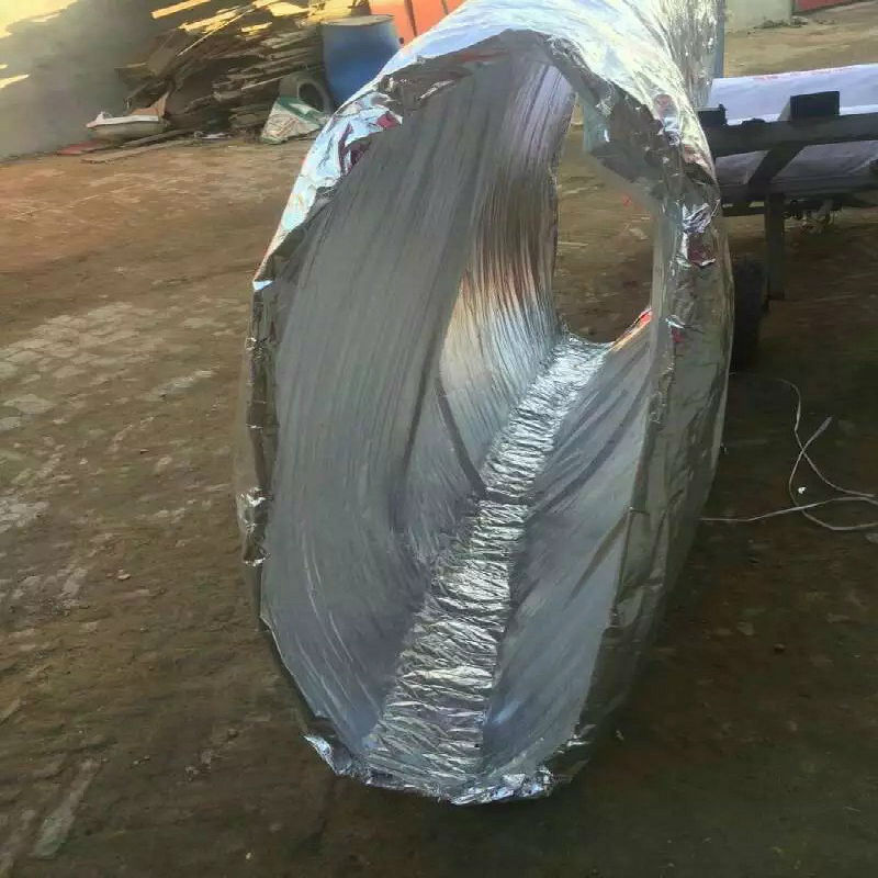 空调送回风软风管 铝箔纤维软风管 铝箔钢丝保温软风管