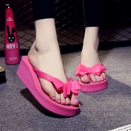 坡跟拖鞋;平底拖鞋;厚底拖鞋