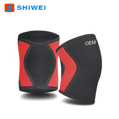 Neoprene Thick Diver Material Fitness Weightlifting Squat Knee Support Outdoor Wholesale 7mm