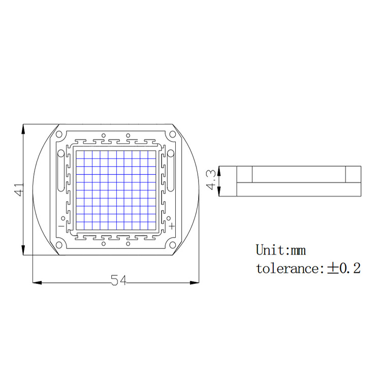 20W���ʺ���ģ�����ҽ�Ƶƹ�����ֲ��ƺ���4:1����led����