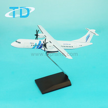 FMI塗裝ATR72-600樹脂雙螺旋槳航模工藝品 飛機模型批發