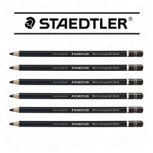 德国STAEDTLER施德楼100B专业绘图绘画2B|4B|6B|8B素描铅笔炭笔