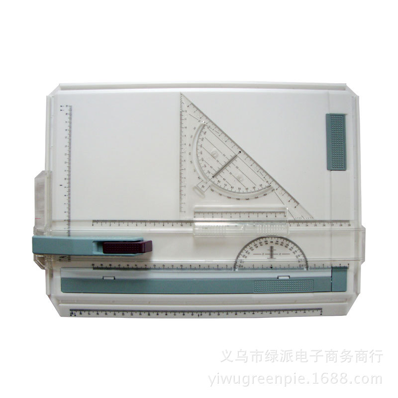 G006 手持式A4绘图板 16K建筑制图画图板 机械设计草图板收纳