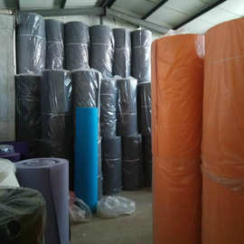 彩色毛毡布幼儿园装饰背胶毛毡diy涤纶针刺毛毡工业化纤无纺布