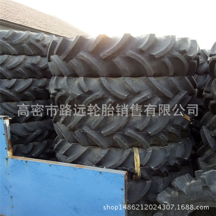 7.50-16 加密人字拖拉机轮胎 11-32 R-1S花纹 农用轮胎 9.5-24