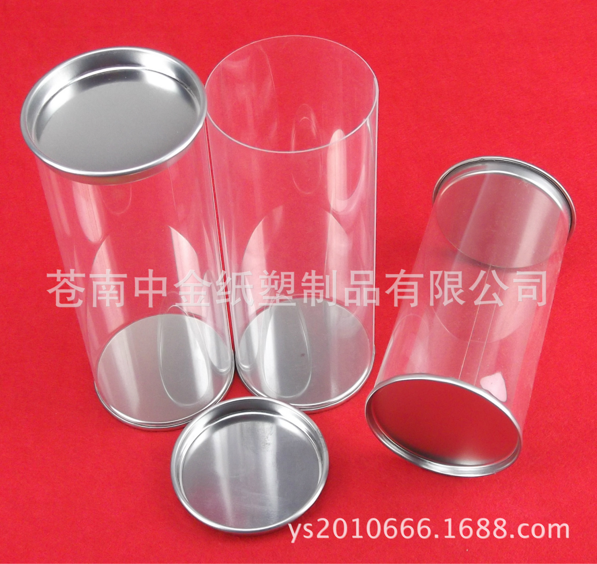 工厂专业生产PVC圆筒铅笔透明桶玩具包装罐PET圆筒毛巾圆筒