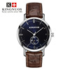 High-end fashionable quartz mechanical waterproof belt, watch for leisure suitable for men and women