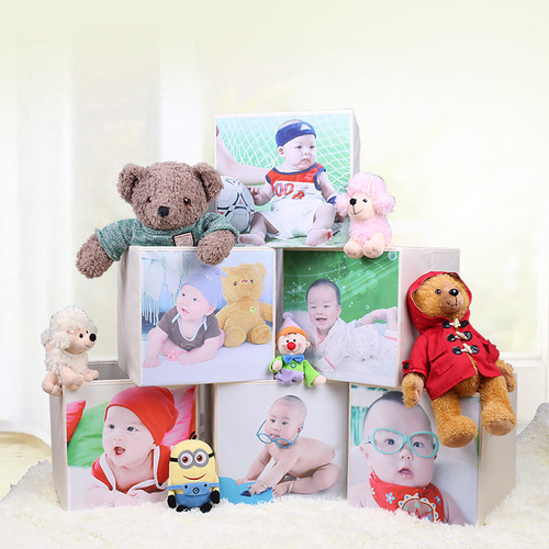 Creative storage box for couples, anime cartoon idols, babies, photo storage and organization baskets