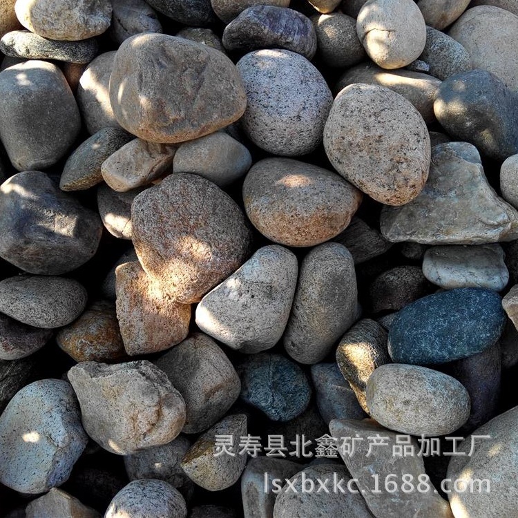 厂家供应园艺 建筑 路面 河堤 人工湖底用河卵石鹅卵石