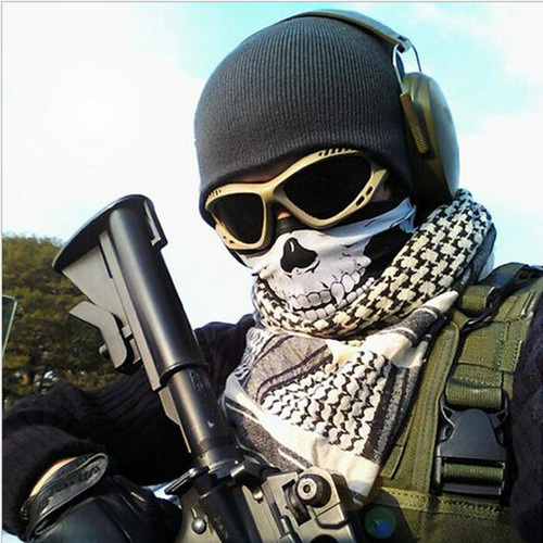 [Factory Direct Sales] Multifunctional Ski Face Protector Motorcycle Cycling Windproof Seamless Bandana Mask