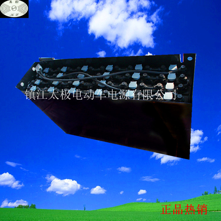 库轮牌24V48V72V80V叉车电池组铅酸牵引车电池平板车电瓶蓄电池组