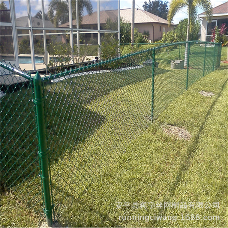 河北安平现货供应热镀锌和喷塑勾花网配件