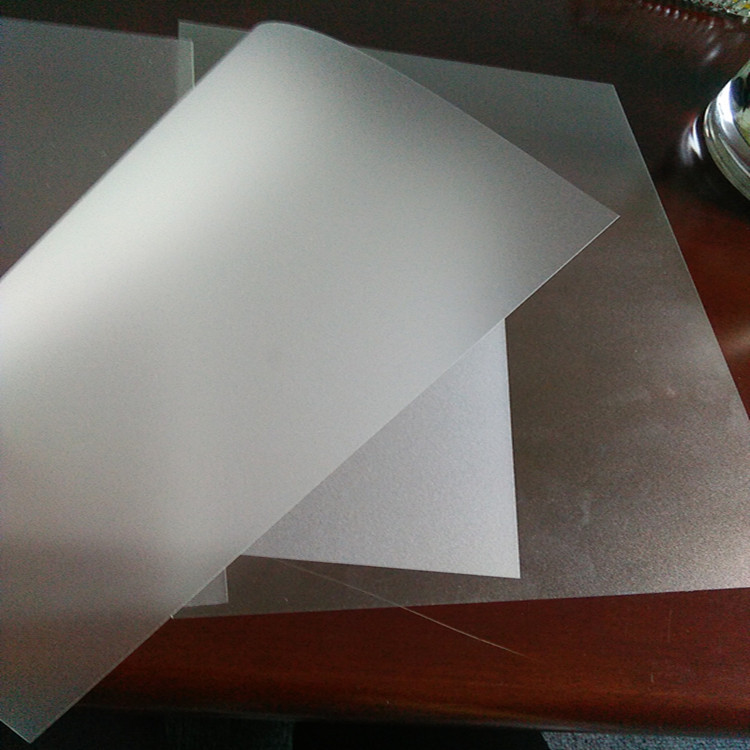 0.5mm高档磨砂pc片材 0.76mm磨砂PC薄膜 优质磨砂pc塑料片