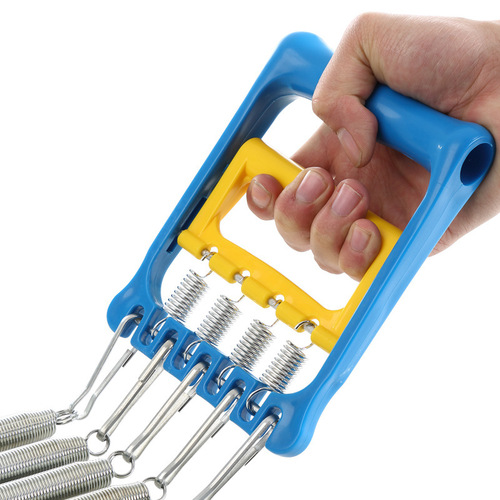 Multifunctional spring tensioner, chest expander, men's arm strengther, grip strengther, chest muscle fitness equipment, cross-border direct supply for home use