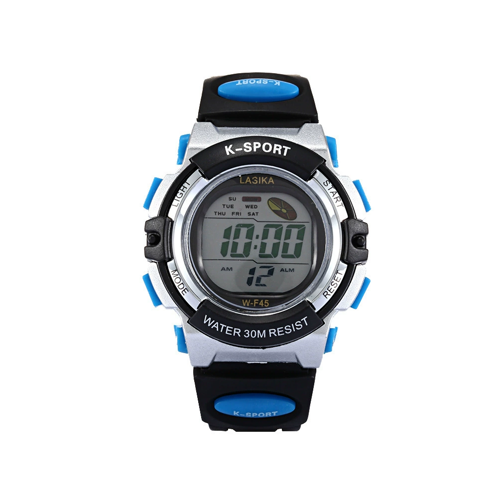 Цифовые часы, водостойшие детские спортивные часы, Aliexpress, три цвета